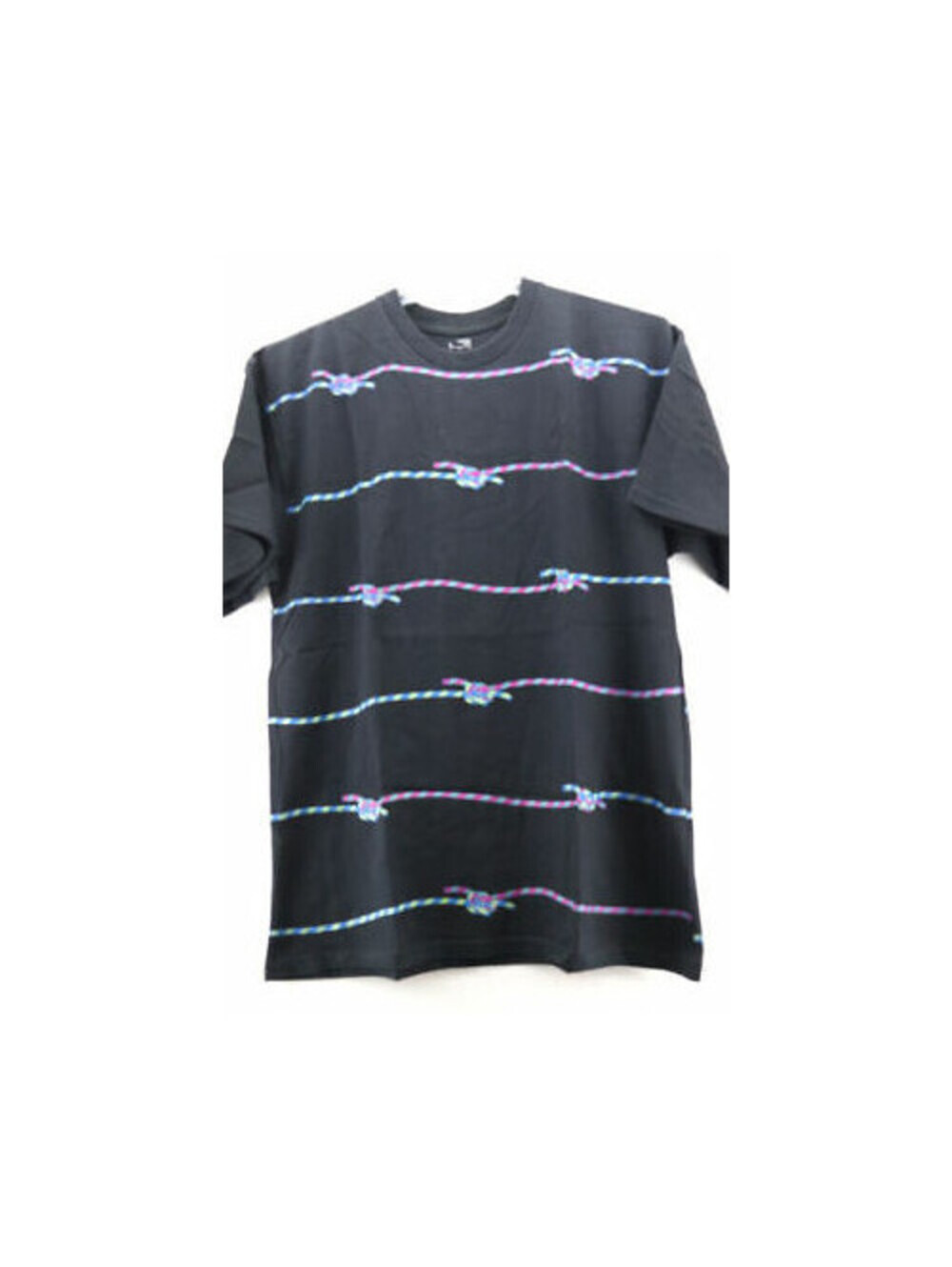 Nike Mens Rope Stripes Graphic T-Shirt Size M